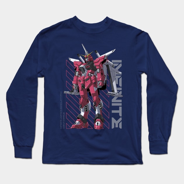 Infinite Justice Gundam Type II Long Sleeve T-Shirt by Shapwac12